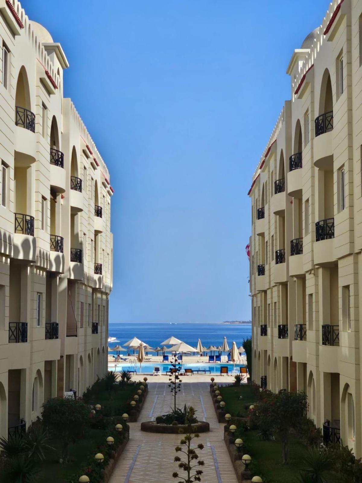Palm Beach Piazza Apart Hotel Sahl Hasheesh Hurghada Buitenkant foto