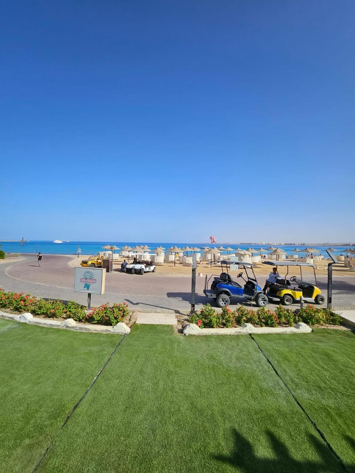 Palm Beach Piazza Apart Hotel Sahl Hasheesh Hurghada Buitenkant foto